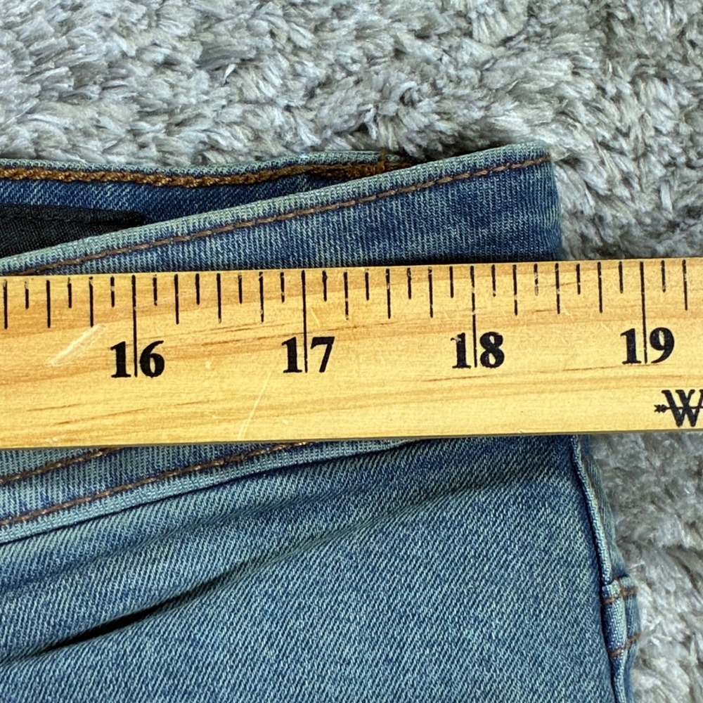 The Perfect Jean NYC Slim Thick Jeans Mens 36x30 Medium Wash Blue Stretch Denim - Picture 6 of 10
